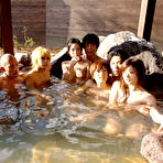 Pic of Lusty girls suck hard rods in hot springs