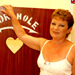 Pic of Cockhungry mature slut fed on the toilet