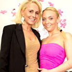 Pic of Naughty old and young lesbian couple go at it