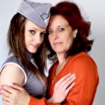 Pic of Horny hot stewardess doing a horny mature slut