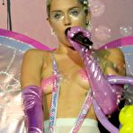 Pic of Miley Cyrus topless at 2015 Adult Swim Upfront Party