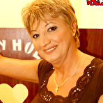 Pic of This cockhungry mature slut gets a special surprise