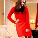 Pic of Naughty schoolgirl Scarlett showing off her white cotton panties | Only Tease Fan