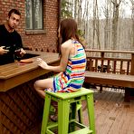 Pic of Slim body with shaved pussy of luscious Emma Stoned is fucked in various positions