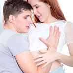 Pic of Amarna Miller Hot Redhead Goes Down on Hard Cock