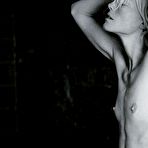 Pic of Marianne Schroder black-&-white scans shows tits and pussy