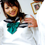 Pic of Horny Schoolgirl Arisa Aoyama DPed And Creamed In The Ass at AVAnal.com