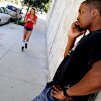 Pic of Black cock filled Hollie Mack's tight teen pussy