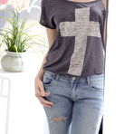 Pic of Beautiful teenage babe making love with her boyfriend