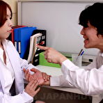 Pic of School nurse Nahomi Asakura makes a patient hard and cum | JapanHDV