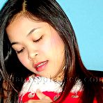 Pic of Small-titted thai girl rides white dick