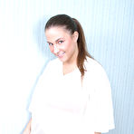 Pic of Charming sporty brunette Jasmine Grey with amazing juicy jugs gets completely naked