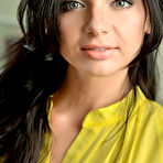 Pic of Lustful brunette in hot lingerie Anita Sparkle is into the raunchy masturbation session