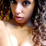 Pic of The awesome Latin mouth of Chloe Star is moving up and down the rock hard piston