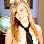 Pic of Chloe Brooke is a cute teen blonde babe who can easily be casted for any softcore sex scene