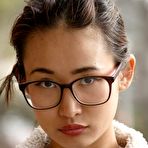 Pic of Busty Nerdy Asian Coed With Hot Tits