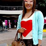 Pic of Asian Sex Diary - Lek - Chubby Filipina gets a full facial from white foreign cock 