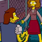 Pic of Simpsons - Snake fucks Maude