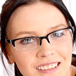 Pic of Lesbian hotties Leila Smith and Timea Bela wear sexy schoolgirl uniforms and play with one another