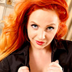 Pic of Kara Carter Fiery Redhead Brings Out Natural D-Cups