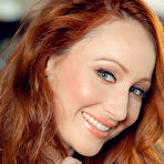 Pic of Crystal Clark Shapely Redhead Pops Off Sheer Lingerie