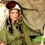 Pic of Horny fillies exploring each other's sensitive areas hot kissing and dildo fucking Suzie Diamond and Giovana.