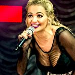 Pic of Rita Ora performs at KISS FM Haunted House Party