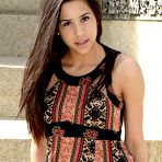 Pic of Bella Quinn On The Steps @ GirlzNation.com