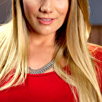 Pic of SexPreviews - AJ Applegate bound blonde captive babe fucked in the ass by Mr Pete