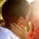 Pic of Dude gets an oral sex treatment from teen chick Molly Bennett and then impales her on his cock