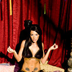 Pic of Incredibly sexy belly dancer Randi Wright gets nude and shows her hairless pussy