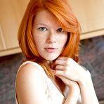Pic of Naked Redhead Mia Solis In The Kitchen