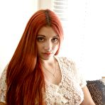 Pic of Gina Rosini Busty Curvy Amateur Redhead