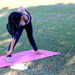 Pic of Sexy latina babe gives personal yoga lessons at PinkWorld Blog