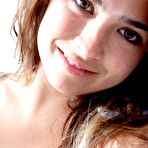 Pic of Mirabelle from abbywinters.com - Sexy hairy brunette amateur Mirabelle undresses slowly at Brdteengal