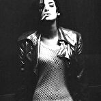 Pic of Claudia Gerini naked black-and-white photos