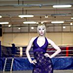 Pic of Sultry girls Celine Doll and Aleska Diamond are licking each other while the raunchy cat fight