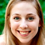 Pic of Hayley from abbywinters.com - Sexy blonde with dimples stripping in a forest at Brdteengal