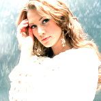 Pic of Delta Goodrem non nude posing scans from mags
