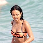 Pic of Karrueche Tran fully naked at Largest Celebrities Archive!
