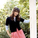 Pic of Demi Lovato early posing in nature photoshoot