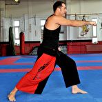 Pic of Bosomy beauty Anastasia Brill is beading her booty hole on the trainer&acirc;&euro;&trade;s cock