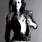 Pic of Flavia Lucini shows her boobs and ass b-&-w photos