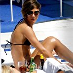 Pic of Frankie Sandford in bikini poolside candids