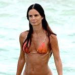 Pic of Gabrielle Anwar sexy in bikin candids in miami