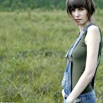 Pic of Cute Leggy Brunette With Nice Perky Tits