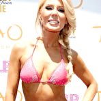 Pic of Gretchen Rossi sexy posing in pink bikini