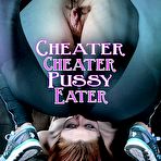 Pic of SexPreviews - Violet Monroe redhead is bound with clamps and spanked with sneaker