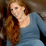 Pic of Naughty girl Mandy Hudson plays with vibrator after taking off her blue underwear