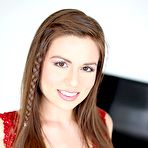 Pic of Christie Nelson pleasing two cocks for Amateur Allure at PinkWorld Blog